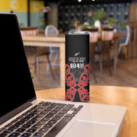 Toitu Te Tiriti 1840 Aotearoa Skinny Tumbler Stand Together Stand Stronger LT01 - Polynesian Pride