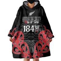 Toitu Te Tiriti 1840 Aotearoa Wearable Blanket Hoodie Stand Together Stand Stronger LT01 - Polynesian Pride