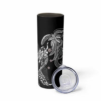Polynesian Mermaid Plumeria Tribal Tattoo Skinny Tumbler LT01 - Polynesian Pride