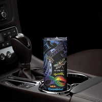 Personalised Polynesian Memorial Skinny Tumbler As Long As I Breathe You'll Be Remembered