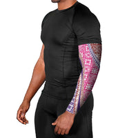 Hawaiian Quilt Pattern Arm Sleeves Sweet Color Mixed - Polynesian Pride
