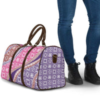 Hawaiian Quilt Pattern Travel Bag Sweet Color Mixed - Polynesian Pride