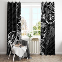 Polynesian Turtle Valentine Window Curtain You And Me Hibiscus Heart LT01 - Polynesian Pride
