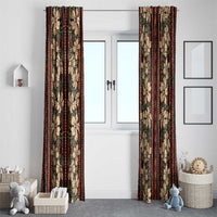 Hawaii Hibiscus Window Curtain Retro Style - Polynesian Pride