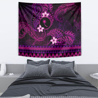 FSM Chuuk State Tapestry Tribal Pattern Pink Version LT01 - Polynesian Pride