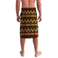 FSM Yap State Lavalava Tribal Pattern Gold Version LT01 - Polynesian Pride