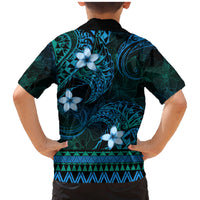 FSM Pohnpei State Family Matching Mermaid Dress and Hawaiian Shirt Tribal Pattern Ocean Version LT01 - Polynesian Pride