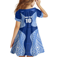 Custom Manu Samoa Rugby Family Matching Long Sleeve Bodycon Dress and Hawaiian Shirt Polynesian Tattoo LT03 - Polynesian Pride