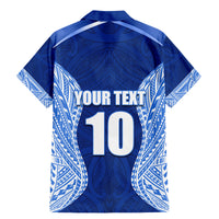 Custom Manu Samoa Rugby Family Matching Mermaid Dress and Hawaiian Shirt Polynesian Tattoo LT03 - Polynesian Pride