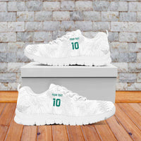 Custom New Zealand Football-Towards World Cup 2026 Sneakers Go All Silver Ferns LT03 - Polynesian Pride
