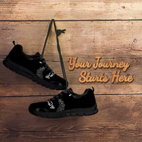 Custom New Zealand Rugby Sneakers All Silver Ferns Blacks