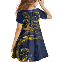 Tokelau Tokehega Day Family Matching Off Shoulder Maxi Dress and Hawaiian Shirt Coat of Arms with Polynesian Tattoo and Hibiscus LT03 - Polynesian Pride