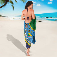 Malampa Fiji Day Sarong National Symbols with Tapa Tribal and Polynesian Tattoo LT03 - Polynesian Pride