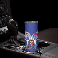 Toa Samoa Rugby Skinny Tumbler Six Eight Five to The World