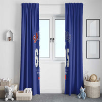 Toa Samoa Rugby Window Curtain Six Eight Five to The World