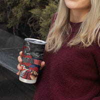 Aotearoa and Samoa Toitu Te Tiriti Tumbler Cup Honour the Treaty - Te Tiriti Is Us LT03 - Polynesian Pride