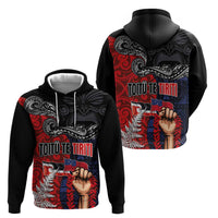 Aotearoa and Samoa Toitu Te Tiriti Zip Hoodie Honour the Treaty - Te Tiriti Is Us LT03 - Polynesian Pride