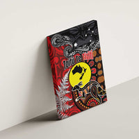 Aotearoa and Australia Toitu Te Tiriti Canvas Wall Art Honour the Treaty - Te Tiriti Is Us LT03 - Polynesian Pride