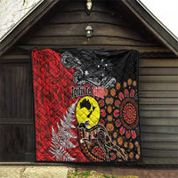 Aotearoa and Australia Toitu Te Tiriti Quilt Honour the Treaty - Te Tiriti Is Us LT03 - Polynesian Pride