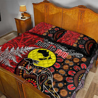 Aotearoa and Australia Toitu Te Tiriti Quilt Bed Set Honour the Treaty - Te Tiriti Is Us LT03 - Polynesian Pride