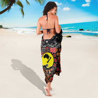 Aotearoa and Australia Toitu Te Tiriti Sarong Honour the Treaty - Te Tiriti Is Us LT03 - Polynesian Pride