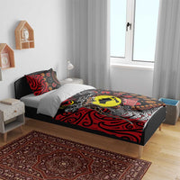 Aotearoa and Australia Toitu Te Tiriti Bedding Set Honour the Treaty - Stand Together Stand Stronger LT03 - Polynesian Pride