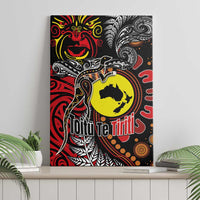 Aotearoa and Australia Toitu Te Tiriti Canvas Wall Art Honour the Treaty - Stand Together Stand Stronger LT03 - Polynesian Pride