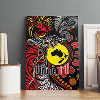Aotearoa and Australia Toitu Te Tiriti Canvas Wall Art Honour the Treaty - Stand Together Stand Stronger LT03 - Polynesian Pride