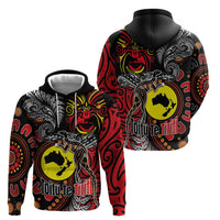 Aotearoa and Australia Toitu Te Tiriti Hoodie Honour the Treaty - Stand Together Stand Stronger LT03 - Polynesian Pride