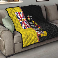 Aotearoa and Niue Toitu Te Tiriti Quilt Honour the Treaty - Fight Together Stand Together LT03 - Polynesian Pride