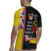 Aotearoa and Niue Toitu Te Tiriti Rugby Jersey Honour the Treaty - Fight Together Stand Together LT03 - Polynesian Pride