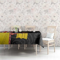 Aotearoa and Niue Toitu Te Tiriti Tablecloth Honour the Treaty - Fight Together Stand Together LT03 - Polynesian Pride
