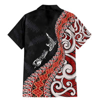 Aotearoa Maori Stylized Koru - Silver Ferns Family Matching Mermaid Dress and Hawaiian Shirt LT03 - Polynesian Pride