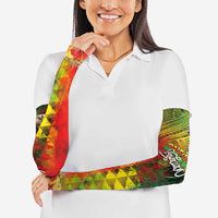 Hawaiian Reggae Arm Sleeves Jawaiian One Love-Tribal Tatoos and Rastafari Lion LT03 - Polynesian Pride
