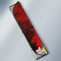 Hawaiian Reggae Auto Sun Shade Jawaiian One Love-Tribal Tatoos and Rastafari Lion LT03 - Polynesian Pride