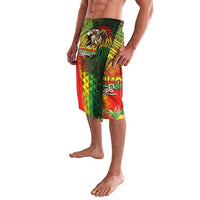 Hawaiian Reggae Lavalava Jawaiian One Love-Tribal Tatoos and Rastafari Lion LT03 - Polynesian Pride