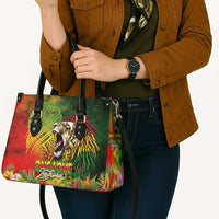 Hawaiian Reggae Leather Bag Jawaiian One Love-Tribal Tatoos and Rastafari Lion LT03 - Polynesian Pride