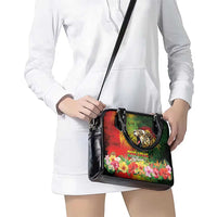 Hawaiian Reggae Shoulder Handbag Jawaiian One Love-Tribal Tatoos and Rastafari Lion LT03 - Polynesian Pride