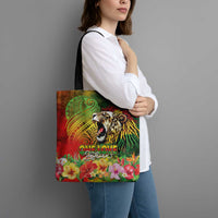 Hawaiian Reggae Tote Bag Jawaiian One Love-Tribal Tatoos and Rastafari Lion LT03 - Polynesian Pride