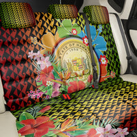 Hawaii Womens Day Wahine Back Car Seat Cover Strong Beautiful Woman with Kakau Style LT03 - Polynesian Pride