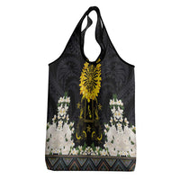 Flores de Mayo and Filipino Fiesta Grocery Bag The Sun-Jasmine and Polynesian Yakan Tattoo Barong Style LT03 - Polynesian Pride