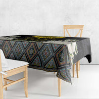 Flores de Mayo and Filipino Fiesta Tablecloth The Sun-Jasmine and Polynesian Yakan Tattoo Barong Style LT03 - Polynesian Pride