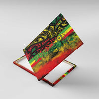 Aotearoa Reggae Canvas Wall Art Maori Reggae-One Love