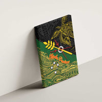 Chimpu Province Papua New Guinea Canvas Wall Art Bird-of-paradise Art Tattoo and Melanesian Motifs LT03 - Polynesian Pride