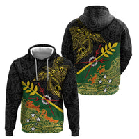 Personalized Chimpu Province Papua New Guinea Hoodie Bird-of-paradise Art Tattoo and Melanesian Motifs LT03 - Polynesian Pride