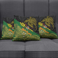 Chimpu Province Papua New Guinea Pillow Cover Bird-of-paradise Art Tattoo and Melanesian Motifs LT03 - Polynesian Pride