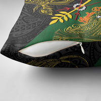 Chimpu Province Papua New Guinea Pillow Cover Bird-of-paradise Art Tattoo and Melanesian Motifs LT03 - Polynesian Pride