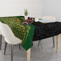 Chimpu Province Papua New Guinea Tablecloth Bird-of-paradise Art Tattoo and Melanesian Motifs LT03 - Polynesian Pride