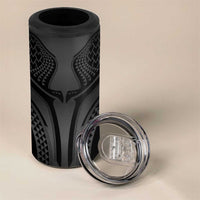 Hawaiian Kakau Art Tattoos Aquaman Style 4 in 1 Can Cooler Tumbler Special Edition LT03 - Polynesian Pride
