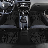 Hawaiian Kakau Art Tattoos Aquaman Style Car Mats Black Version - Polynesian Pride